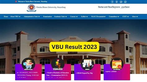 vbu result 2018-21 sem 6|VINOBA BHAVE UNIVERSITY, HAZARIBAG Result of LL.B. Semester .